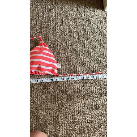 OCEAN PACIFIC Coral Stripes and Sequin Bikini Set - Picture 10 of 11